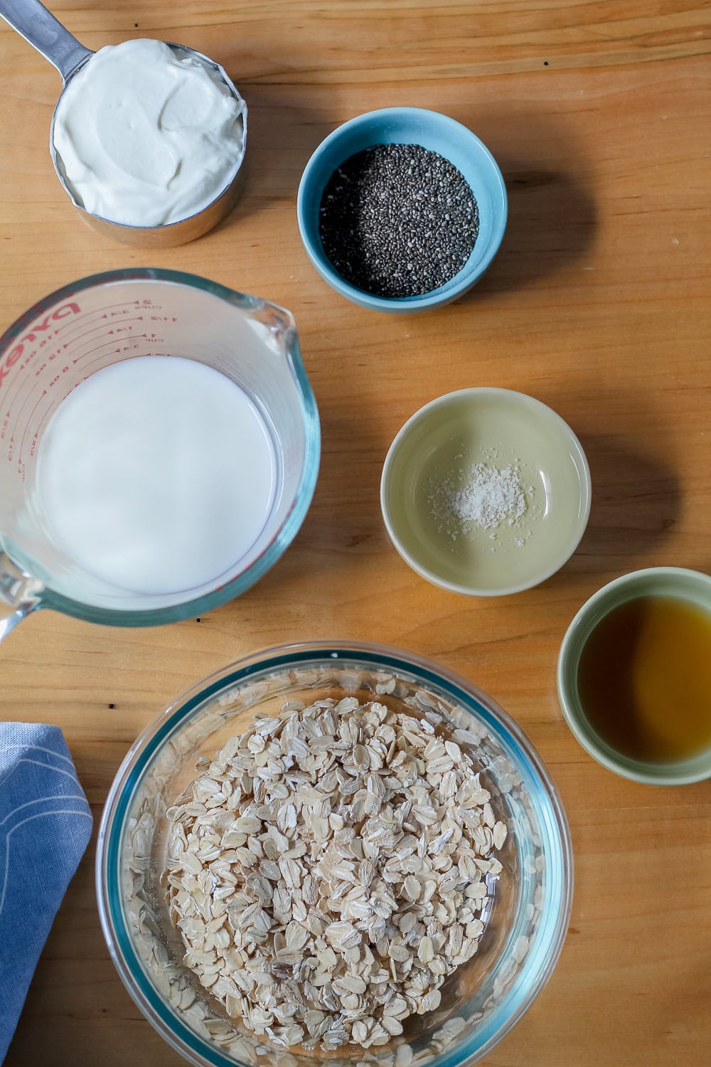overhead photo of the ingredients